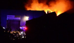Incendie chez Mery-Bois à Liège