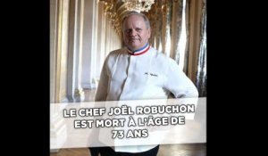 Le pape de la gastronomie française Joël Robuchon est mort