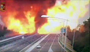 L'impressionnante vidéo de l'explosion qui a fait deux morts et des dizaines de blessés en Italie