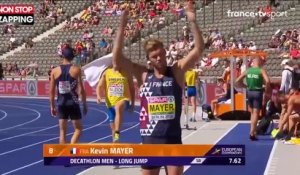 Kevin Mayer, champion du monde de décathlon, se rate complètement à Berlin (vidéo)
