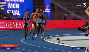 Athlétisme : Morhad Amdouni champion d'Europe du 10 000m après une course folle (Vidéo)
