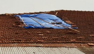 Offroicourt : toiture en partie arrachée par un coup de vent