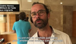 Cédric Herrou demande la levée de son contrôle judiciaire
