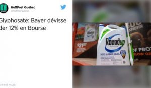 Glyphosate. L’action Bayer perd plus de 10 % à la Bourse de Francfort.