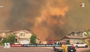 Californie : les incendies toujours incontrôlables