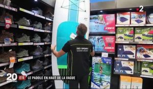 Loisir d'été : le paddle séduit de plus en plus les Français