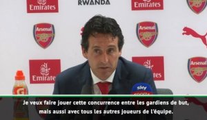 Arsenal - Emery : "Faire jouer la concurrence entre les gardiens"