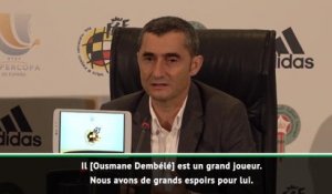 Barça - Valverde : "Dembélé est ici"