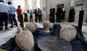 Syrie : le musée bombardé d'Idleb rouvre ses portes