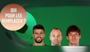 Piqué, Iniesta et Silva : qui pour les remplacer dans la « Roja » ?