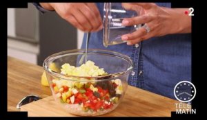 Gourmand - Salade de riz d’été aux pruneaux