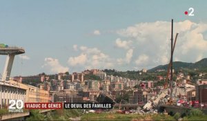 Viaduc de Gênes : le deuil des familles
