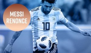 Messi renonce à l'équipe d'Argentine