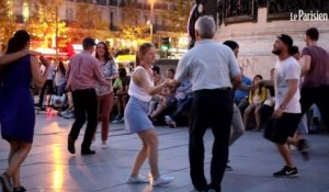 Paris : «Gros câlin debout» réveille la danse à République