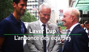 Laver Cup - Djokovic et McEnroe annoncent les équipes