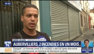 Incendie à Aubervilliers: cet habitant raconte comment il a tenté de porter secours