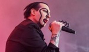 Marilyn Manson Collapses On Stage at Houston Concert | Billboard News