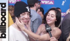 Noah Cyrus & LIl Xan Open Up About Their Relationship, New Music & More | MTV VMAs 2018