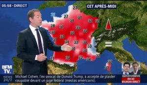 Une belle et chaude journée sur toute la France avant un passage d’instabilité sur le sud-est