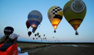 Les montgolfières du monde entier dans le ciel autrichien