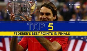 2004-2008 : Le Top 5 des points de Federer lors de son quintuplé