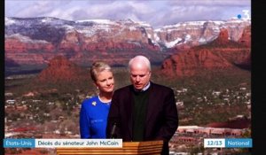 États-Unis : décès du sénateur John McCain