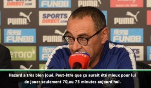 3e j. - Sarri aurait préféré "faire souffler Hazard"