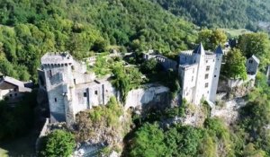 Vue d'ici : Le château de Miolans