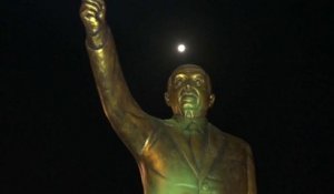 Une statue dorée d'Erdogan érigée en Allemagne