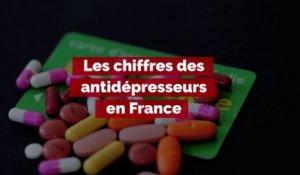 Les chiffres des antidépresseurs en France