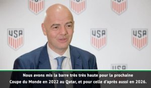 Coupe du Monde - Infantino : "Difficile de faire mieux"