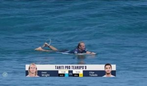 Adrénaline - Surf : Tahiti Pro Teahupo'o, Men's Championship Tour - Semifinal heat 1