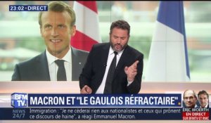 Macron et "le Gaulois réfractaire": faute ou diversion ? (4/4)