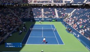 Un succès en trois petits sets, un tennis inspiré : Zverev a écrabouillé Mahut