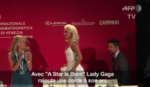 Conférence de presse de 'A Star Is Born' au festival de Venise