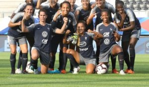 Equipe de France Féminine : entraînement avant France-Mexique I FFF 2019