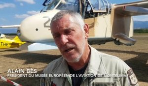 Romans-sur-Isère : cet avion militaire a fait le Vietnam !