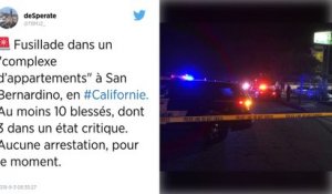 États-Unis. Au moins dix blessés dans une fusillade à San Bernardino, en Californie.