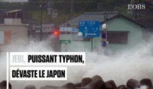 Jebi, le plus puissant typhon depuis 25 ans, dévaste le Japon