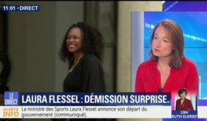Démission de Laura Flessel: la ministre des Sports évoque des "raisons personnelles"
