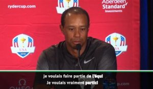 Ryder Cup - Woods : "C’était l’un de mes objectifs"