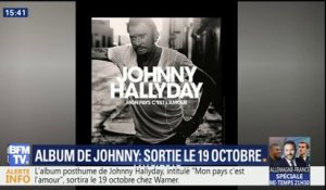 Le titre et la pochette de l'album posthume de Johnny Hallyday dévoilés