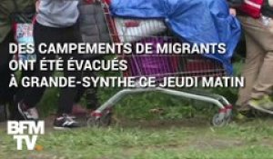 Nouvelle évacuation du campement de migrants de Grande-Synthe