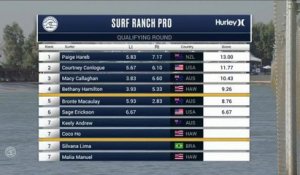 Adrénaline - Surf : Sage Erickson with a 6.93 Wave from Surf Ranch Pro, Women's Championship Tour - Qualifying Round