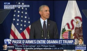 Passe d’armes entre Barack Obama et Donald Trump