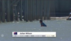 Adrénaline - Surf : Julian Wilson with an 8.6 Wave from Surf Ranch Pro, Men's Championship Tour - Qualifying Round