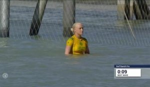 Adrénaline - Surf : Tatiana Weston-Webb with a 6.87 Wave from Surf Ranch Pro, Women's Championship Tour - Qualifying Round