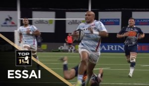 TOP 14 - Essai Simon ZEBO (R92) - Racing 92 - Agen - J3 - Saison 2018/2019