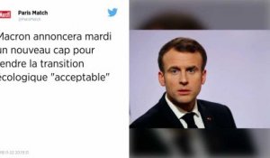 Emmanuel Macron annoncera mardi un nouveau cap pour pour la transition écologique