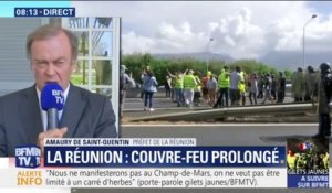 "Les violences urbaines semblent avoir nettement diminué ces deux dernières nuits" déclare le préfet de La Réunion